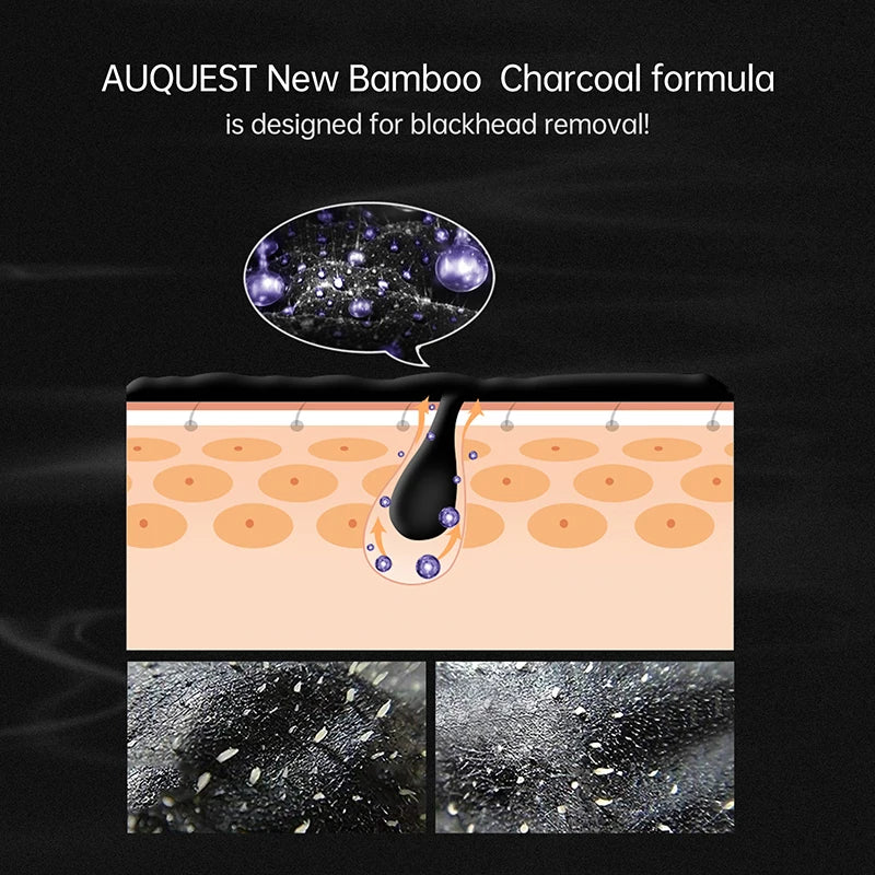 Black Head Remover Face Mask Bamboo Charcoal Black Dot T-zone Deep Cleaning for Women Men Blackhead Facial Skin Care Products